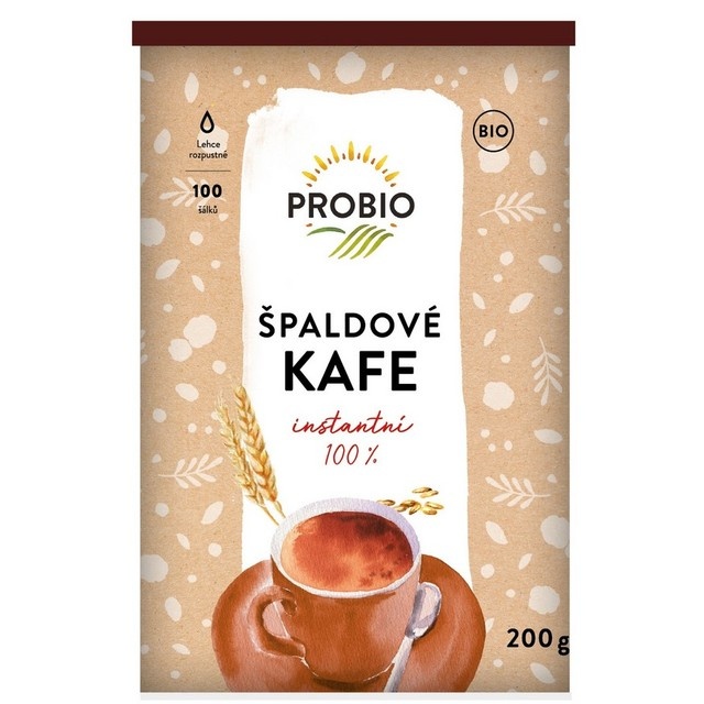 BIO kafe špaldové instantní 200 g Probio